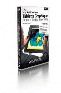 JaquetteDVD-Wacom-3D maîtrisez votre tablette graphique Wacom formation vidéo DVD