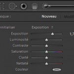 eclairer_assombrir_lightroom_tutoriel_2 vue du panneau de réglage de l