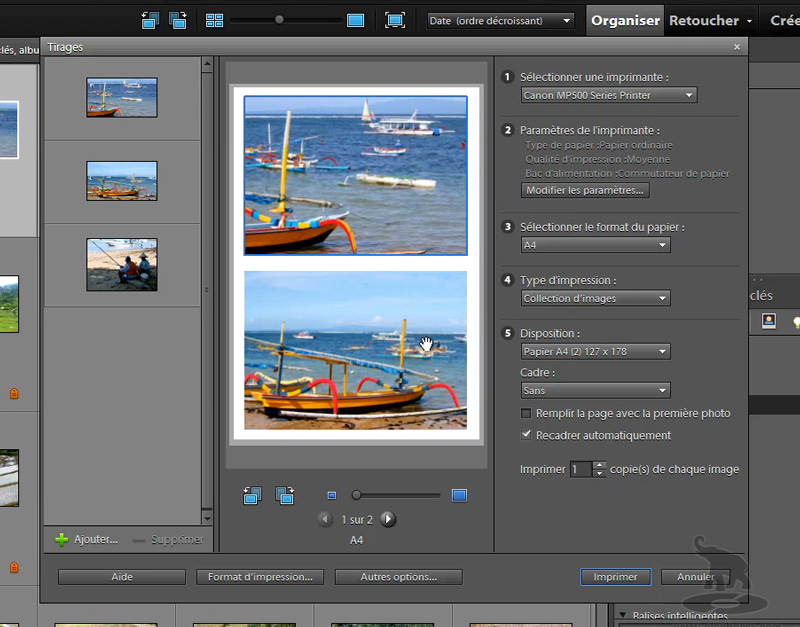 formation_photoshop_elements_9_impression Formation Vidéo sur DVD Apprendre Adobe Photoshop Elements 9