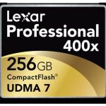 Lexar Compact-Flash 256 Go : 400x et 60Mo par seconde