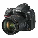 Nikon D800 vu de face