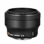 Nikkor 32mm f/1.2, télé-objectif lumineux pour Nikon 1 hybrides - 849 euros