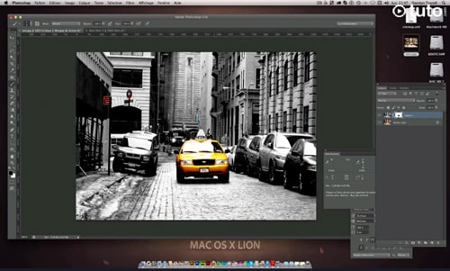 tutoriel photoshop cs6   comment mettre de la couleur dans une photo noir et blanc