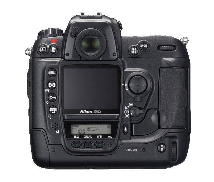 Nikon D2Xs : 12,4 Mp, 800 ISO et capteur AF 11 zones