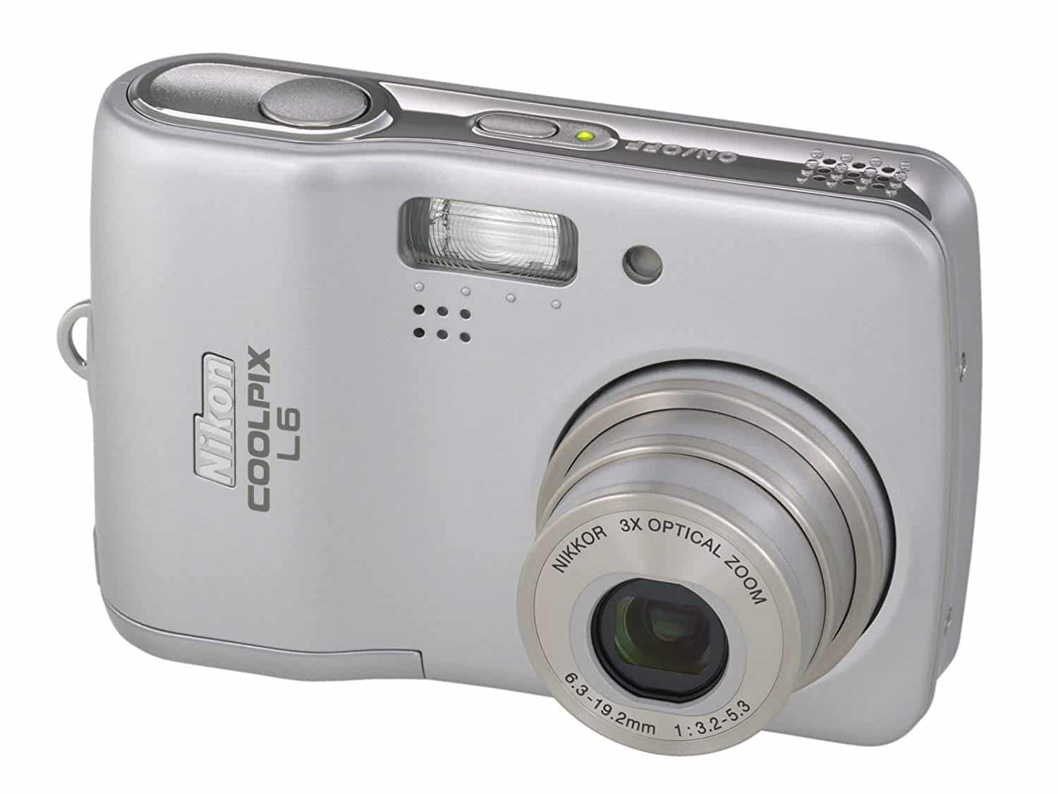 Nikon Coolpix L6, 6 Mp, 38-116 mm et une grande autonomie