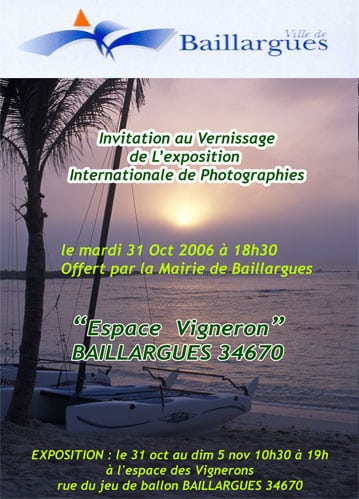 Expo internationale de photographie de Baillargues