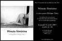 “Minute féminine” par Philippe Théry