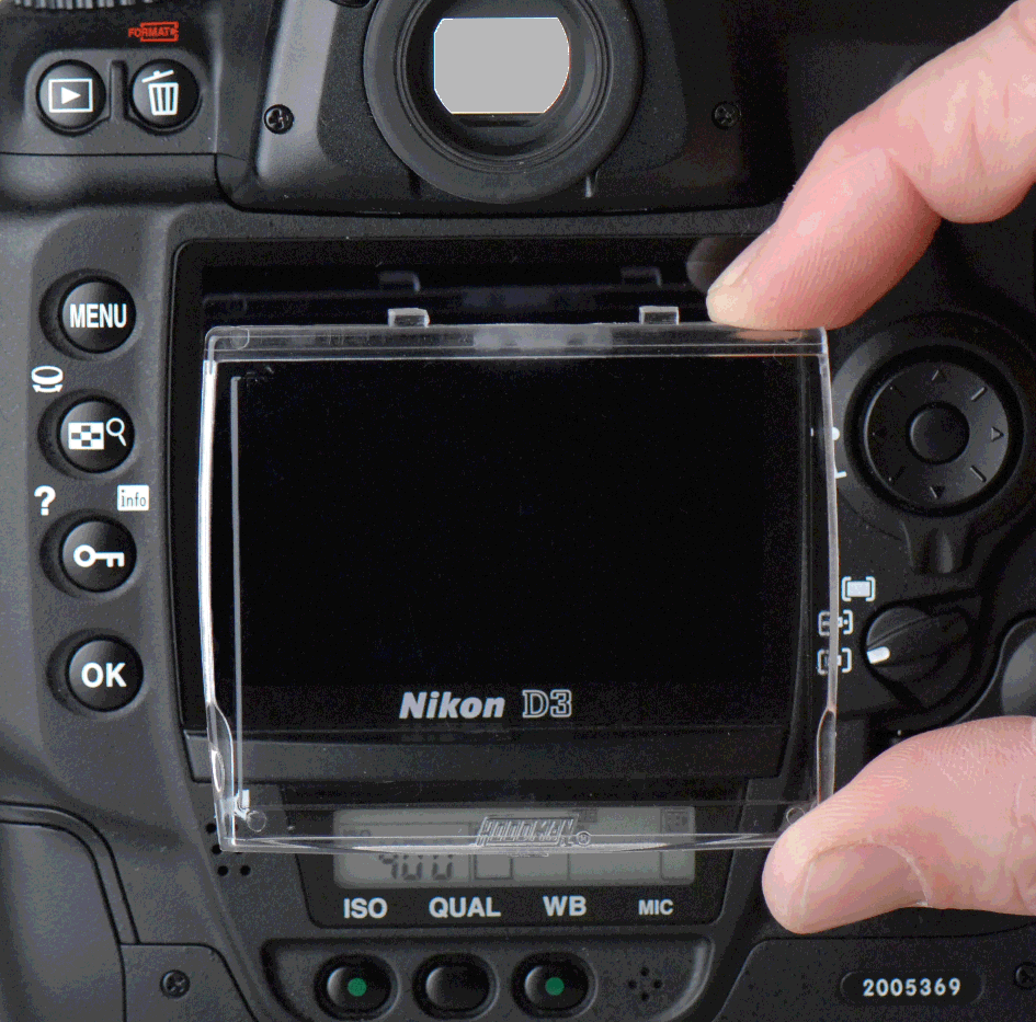 Nikon D3 protection de l'écran LCD achat photo