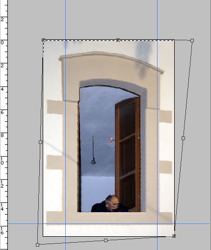 tutoriel photoshop redressement des lignes de fuite