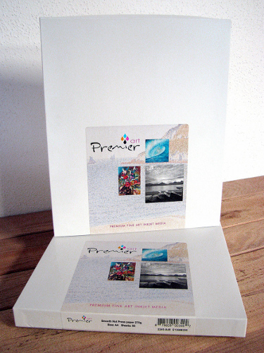 papier jet d'encre photo RAUCH Premier Art Smooth Hot Press