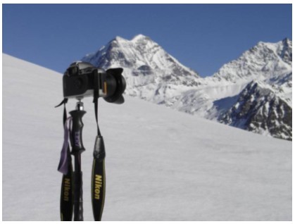 Comment fabriquer un monopode à rotule avec un baton de ski