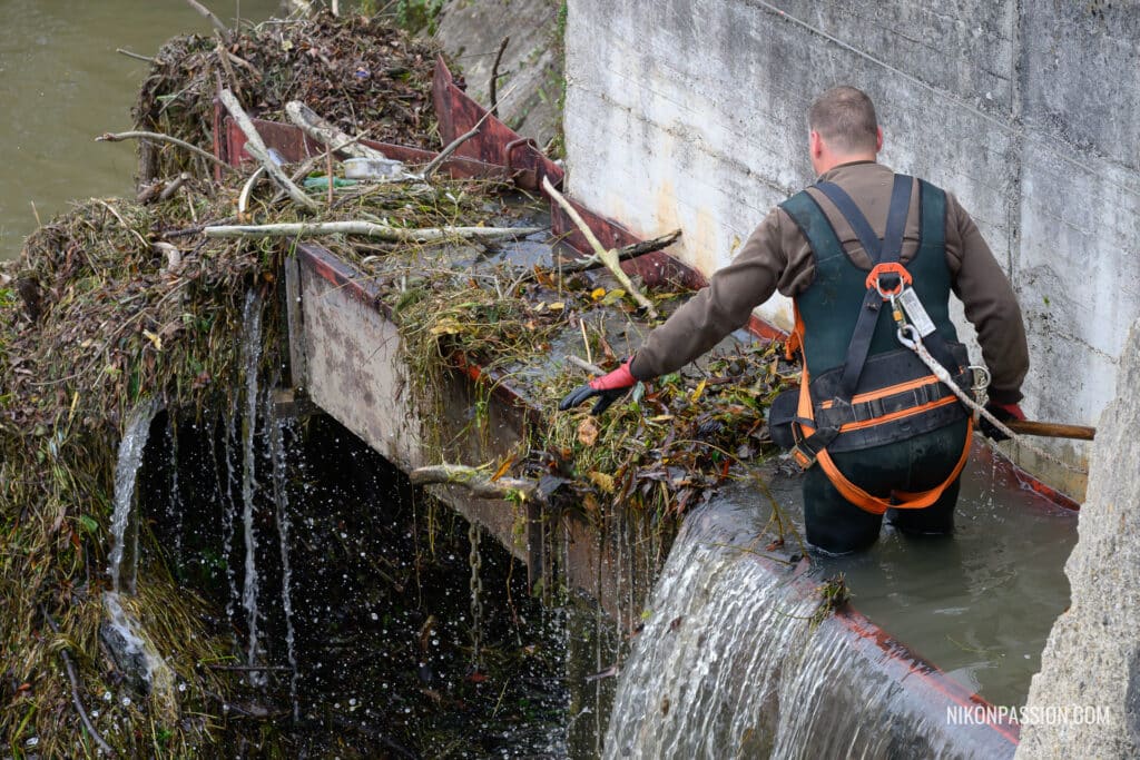 Reportage photo sur la centrale électrique de Dun/Meuse - 105 mm - photo © JC Dichant