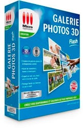 galerie photo 3D flash