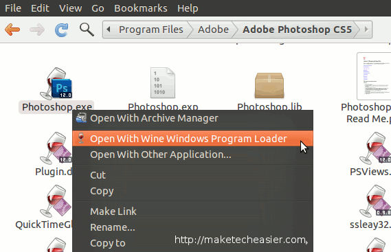 comment installer Photoshop CS5 sous Ubuntu Linux 10.10