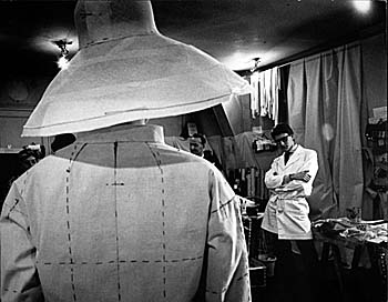 Pierre Boulat.  Yves Saint Laurent, Paris, 1962