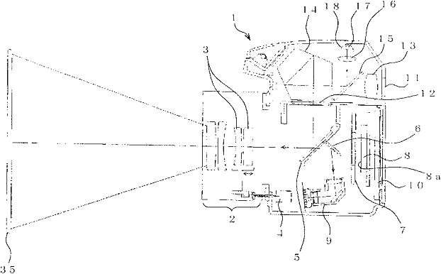 nikon reflex à projecteur intégré