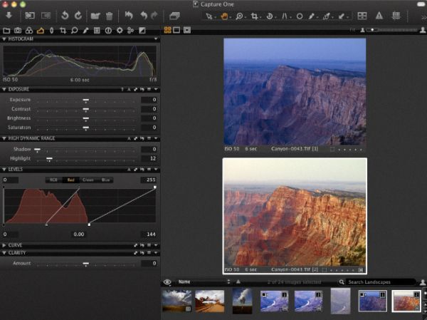 capture one pro traitement fichiers RAW