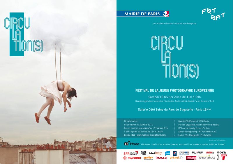 Vernissage Circulation(s) - Festival de la jeune photo europeenne - Samedi 19 février paris