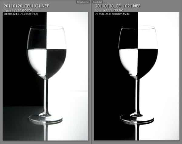 tutoriel photo studio noir et blanc