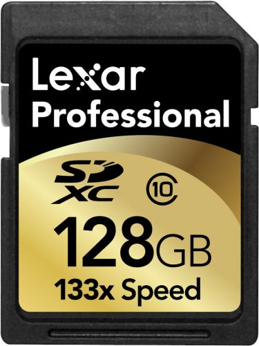 carte mémoire Lexar SDXC Professionnelle - 128 Go