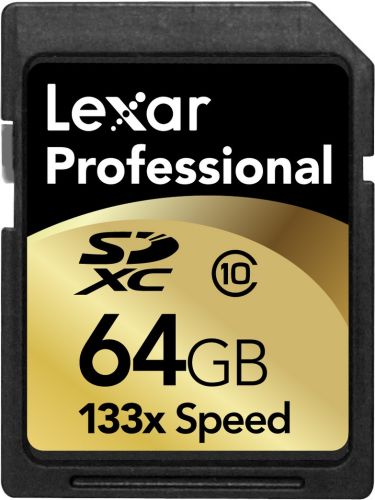 carte mémoire Lexar SDXC Professionnelle - 64 Go