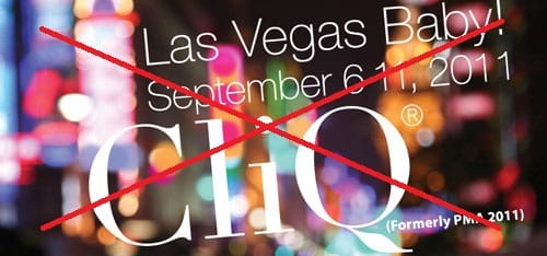 logo de PMA Cliq 2012 à Las Vegas