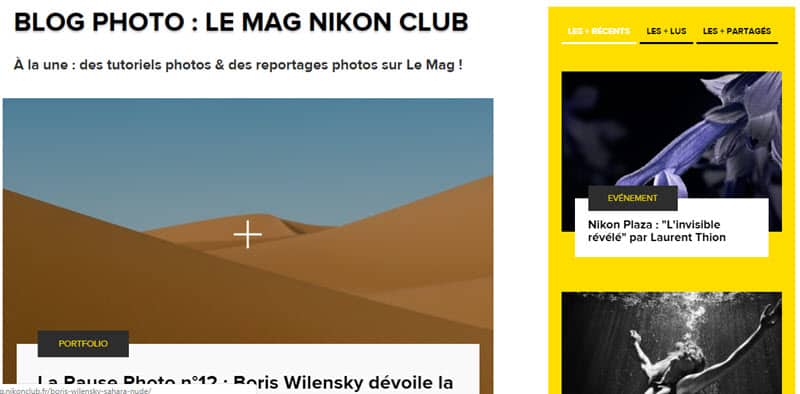 Nikon Le Mag, reportages photos et tutoriels