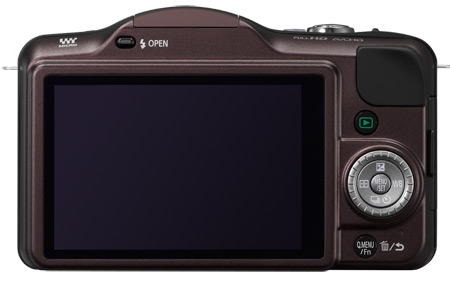 Panasonic Lumix GF3 vu de dos