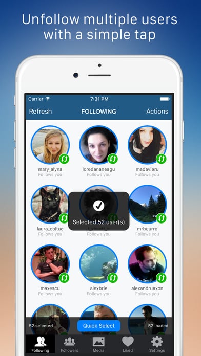 Application Cleaner pour Instagram - 10 applications pour Instagram pour les photographes