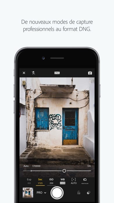 Lightroom Mobile application - 10 applications pour Instagram pour les photographes