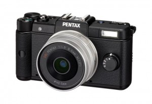 vue de face du Pentax Q