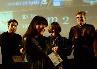 remise des prix aux trois lauréats des Nuits photographiques par Nikon France