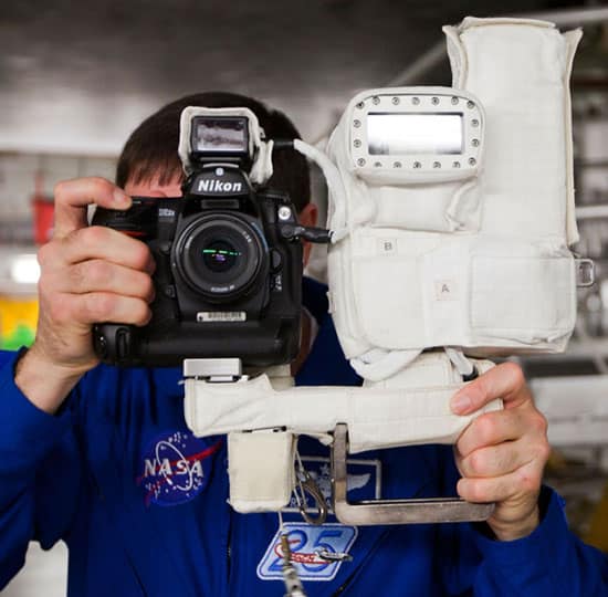 Nikon D2Xs spécial NASA : un Nikon dans l'espace