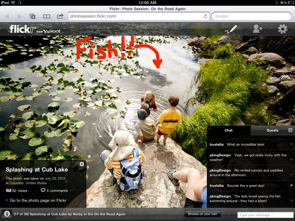 Flickr Photo Session tutoriel