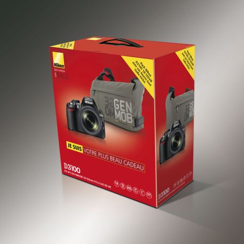 pack_nikon_D3100_sac_photo_golla pack promo nikon D3100 avec sac photo golla