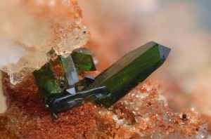 Tutoriel microphotographie - Olivenite (Arseniate de cuivre) - Mine de Falgayrolles, Monteils, Aveyron