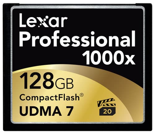 Lexar Professional 1000x CF, la carte qui met le turbo !