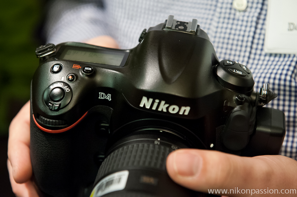 Des photos du Nikon D4