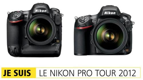 Nikon Pro Tour 2012 : venez découvrir le Nikon D4 et le Nikon D800