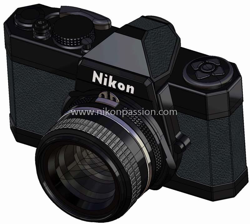 Nikon FTD en version noire
