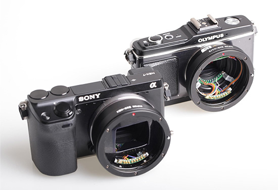 Kipon annonce des adaptateurs électroniques pour utiliser les optiques Canon EF sur Sony NEX et Micro 4/3