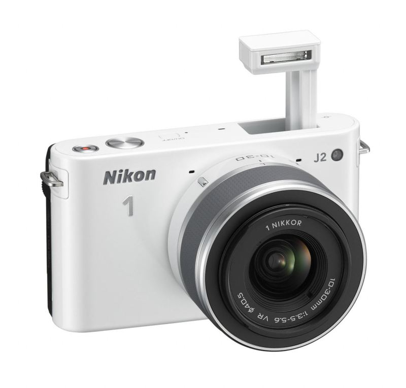 Nikon One 1 J2 avec flash