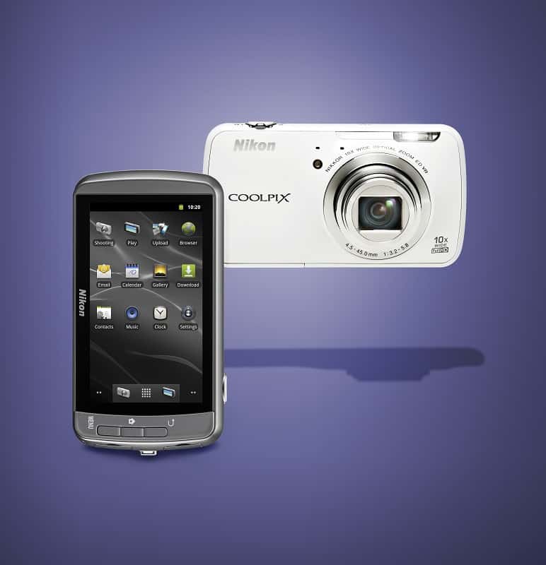 Appareil photo numérique Wi-FI Android Nikon COOLPIX S810c  Appareil photo  compact numérique équipé du Wi-Fi et d'Android