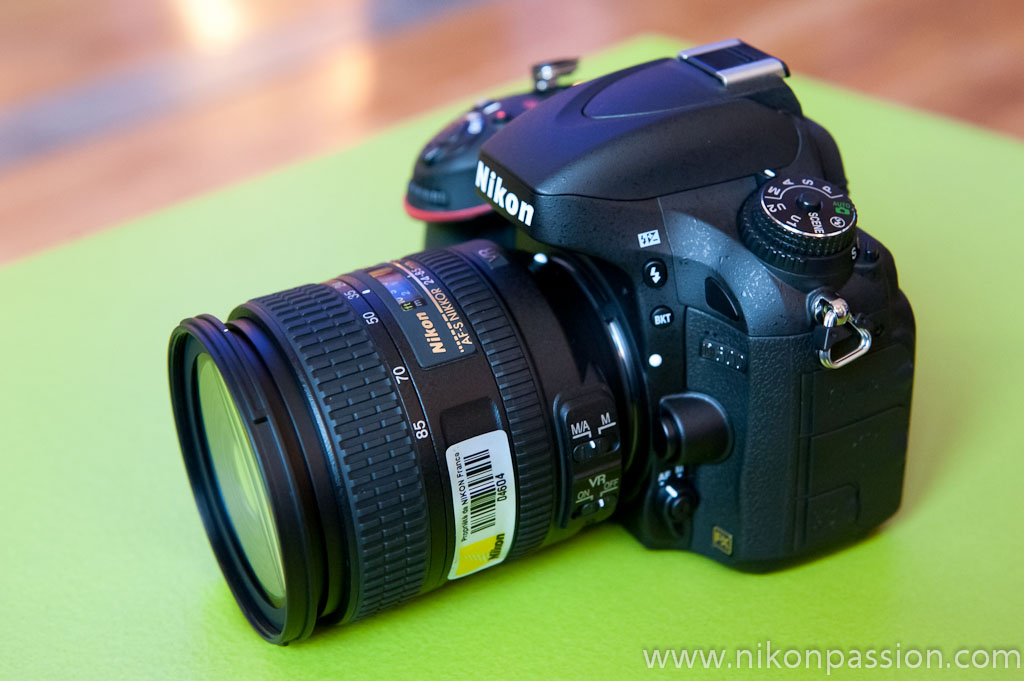 Premier avis sur le Nikon D600 - Test du Nikon D600