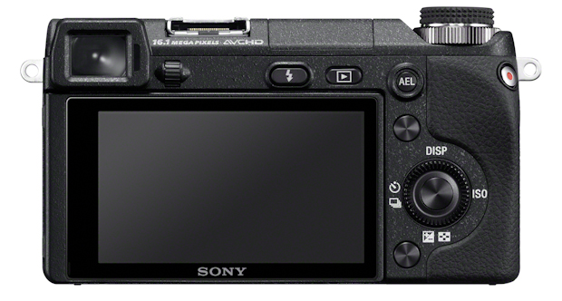Sony Nex-6 vu de dos