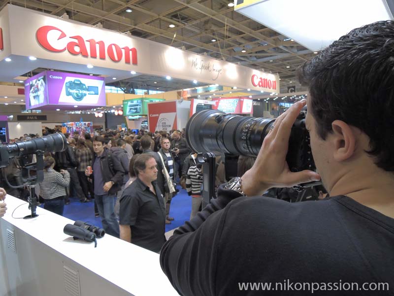 Salon de la Photo 2012 - le stand Nikon