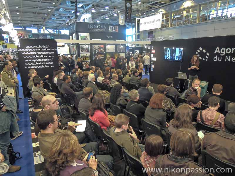 Salon de la Photo de Paris 2012 - une belle fréquentation avec l'Agora du Net