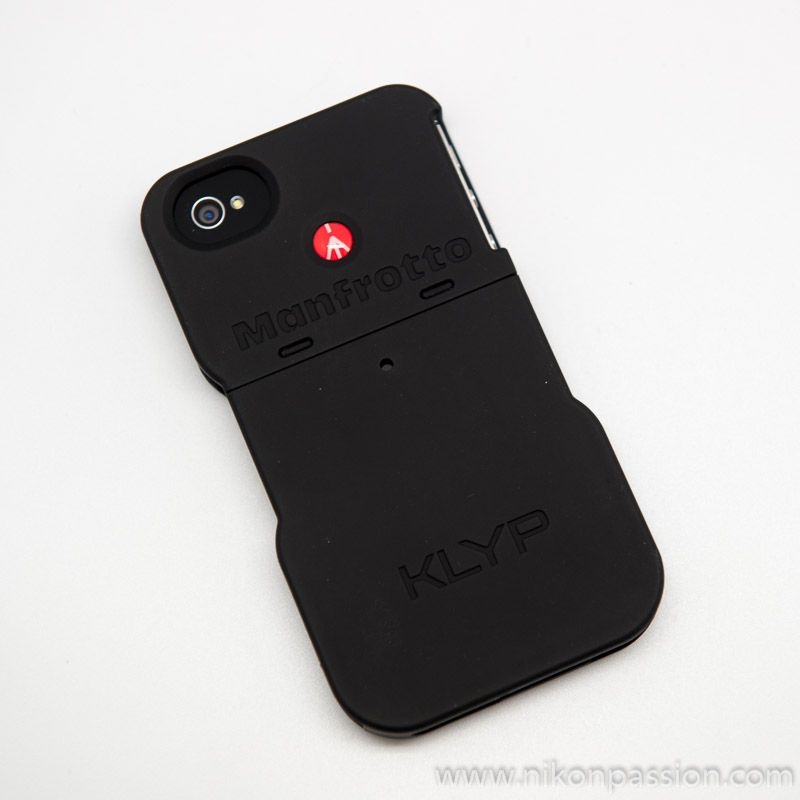 Test Manfrotto KLYP : coque iPhone 4 et 4s, trépied pocket et torches LED