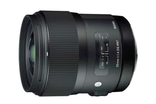 Sigma 35mm f/1.4 DG HSM pour Nikon et Canon - 979 euros