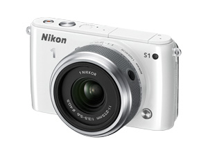 Nikon 1 S1 blanc